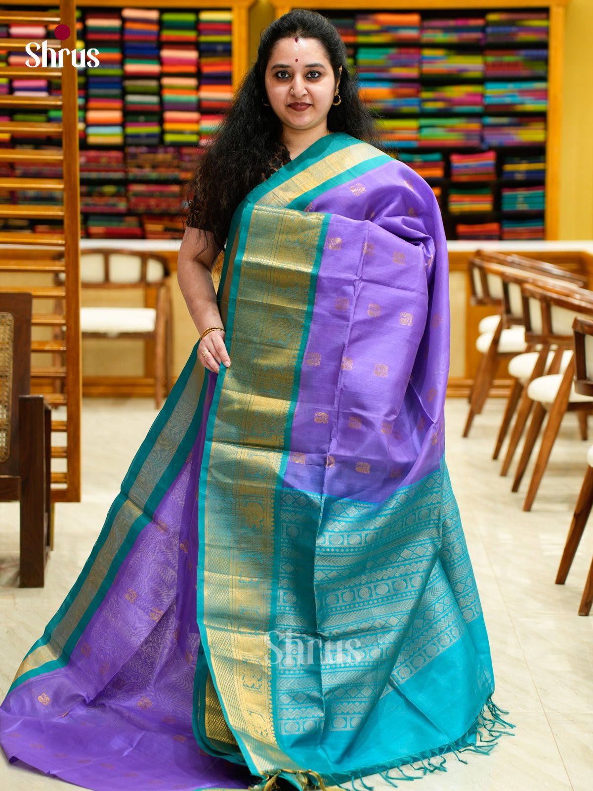 Silk Cotton Saree - EES04016