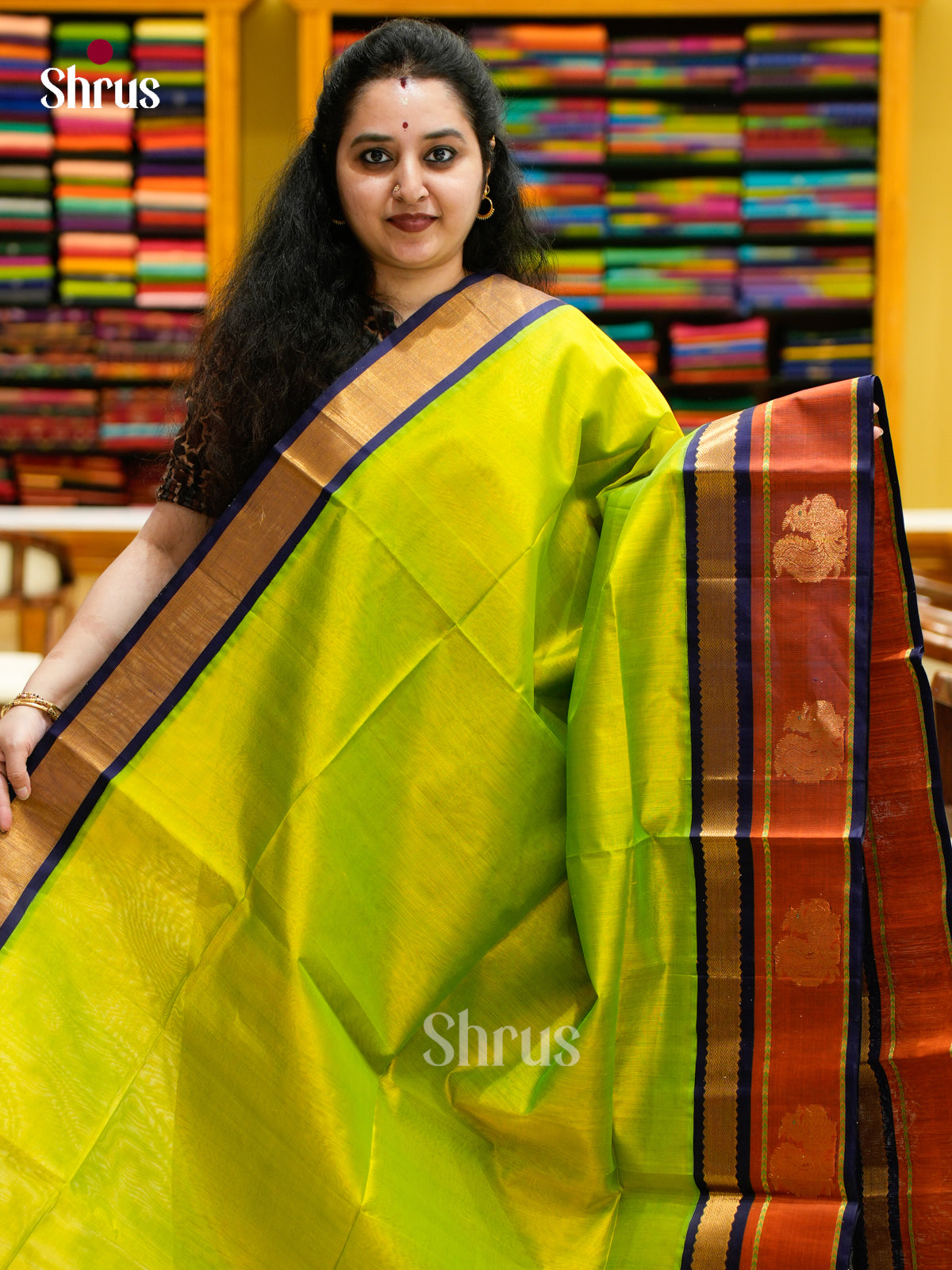Silk Cotton Saree - EES04027