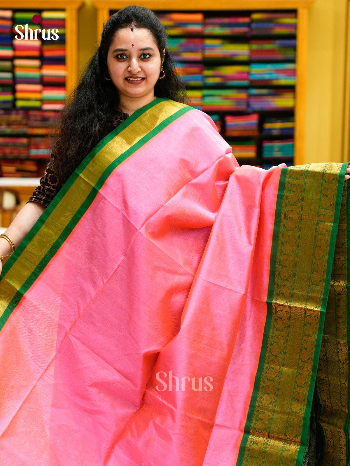 Silk Cotton Saree - EES04029