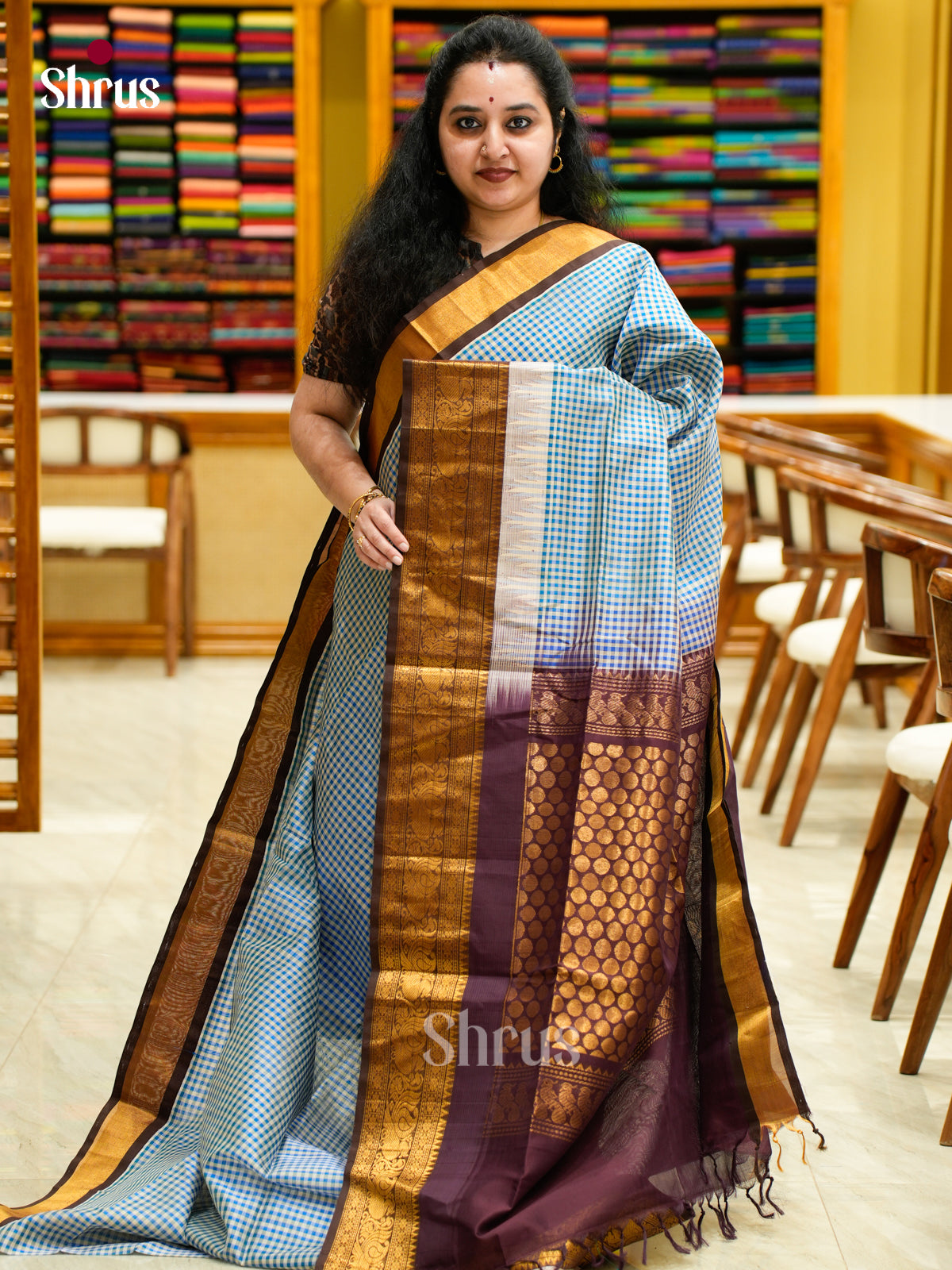 Silk Cotton Saree - EES04033