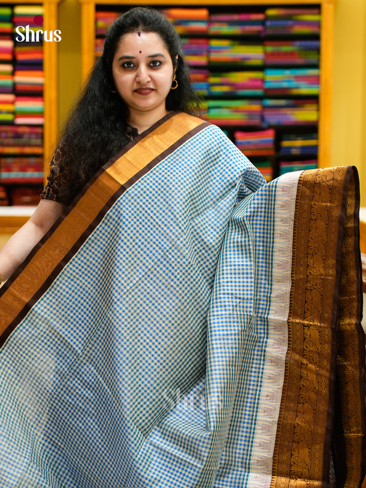 Silk Cotton Saree - EES04033