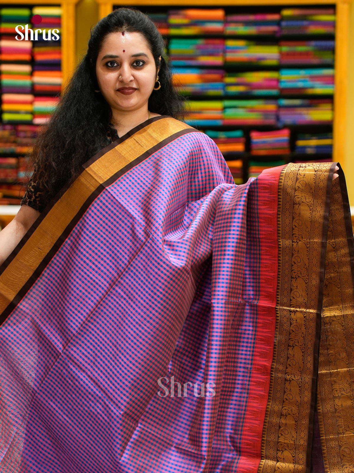 Silk Cotton Saree - EES04035
