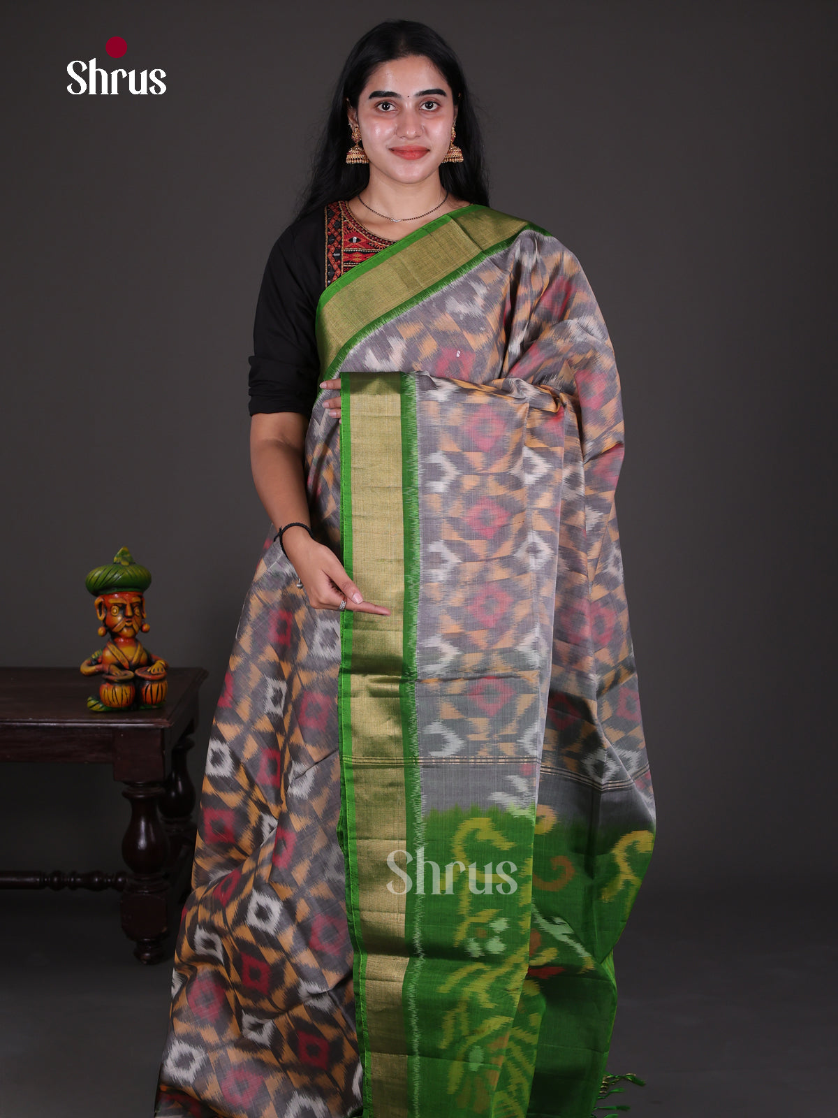 Pochampally sico Saree - EES08009 - Shop on Shrus.com