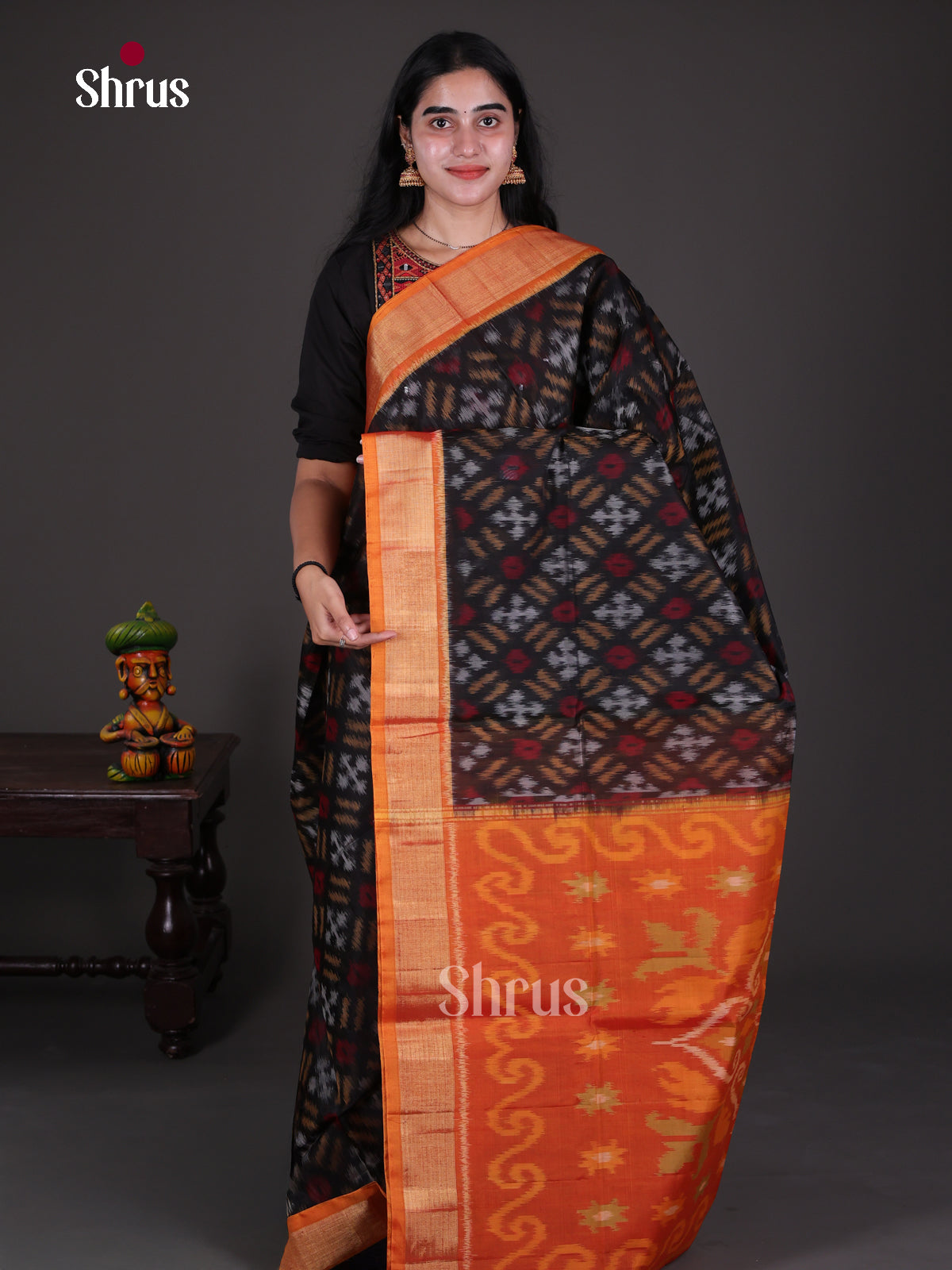 Pochampally sico Saree - EES08017 - Shop on Shrus.com