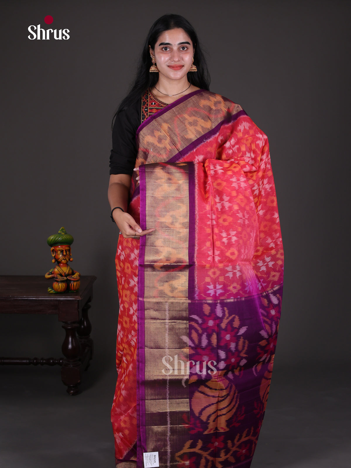 Pochampally sico Saree - EES08033 - Shop on Shrus.com