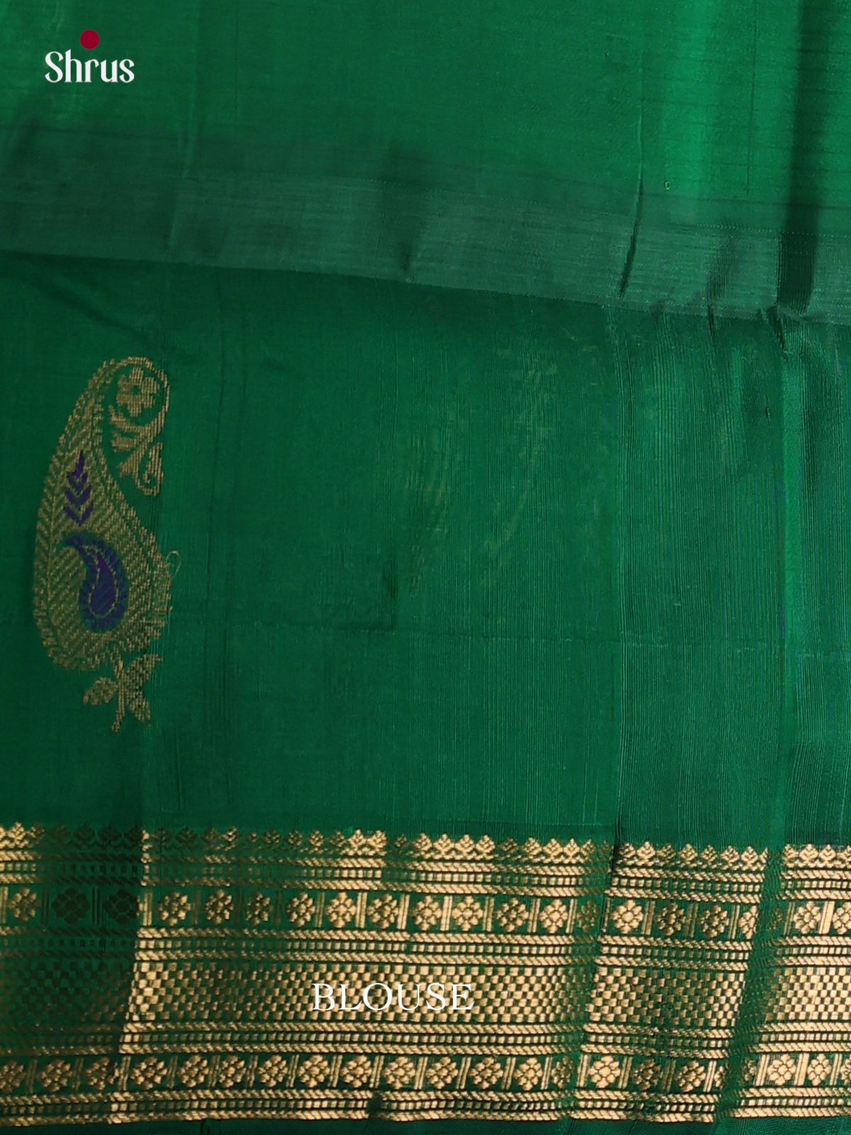 Silk Cotton Saree - EES08056 - Shop on Shrus.com