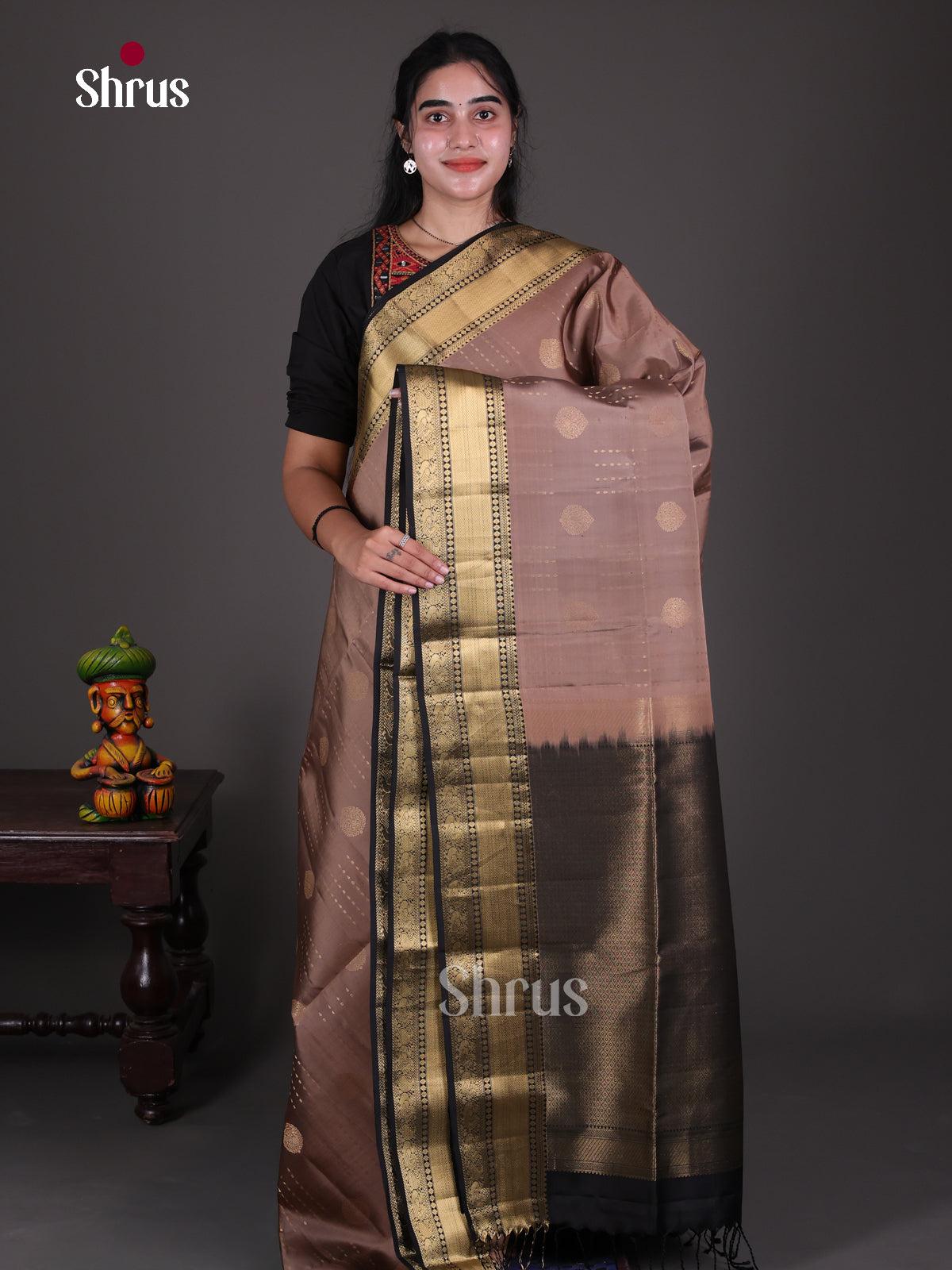 Soft Silk Saree - EES09001 - Shop on Shrus.com