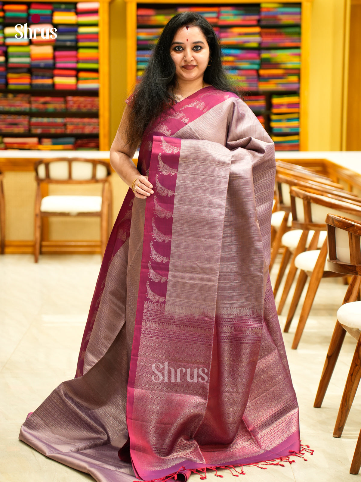 Soft Silk Saree - EES11008 - Shop on Shrus.com