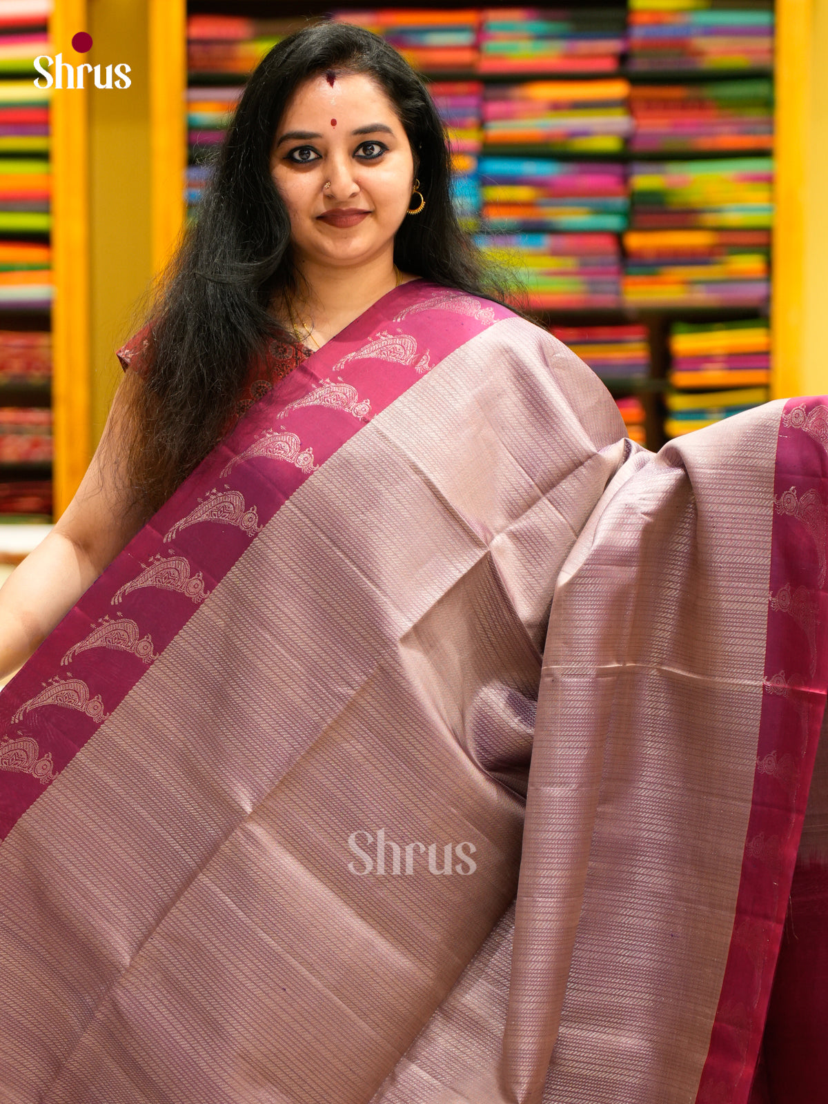 Soft Silk Saree - EES11008 - Shop on Shrus.com