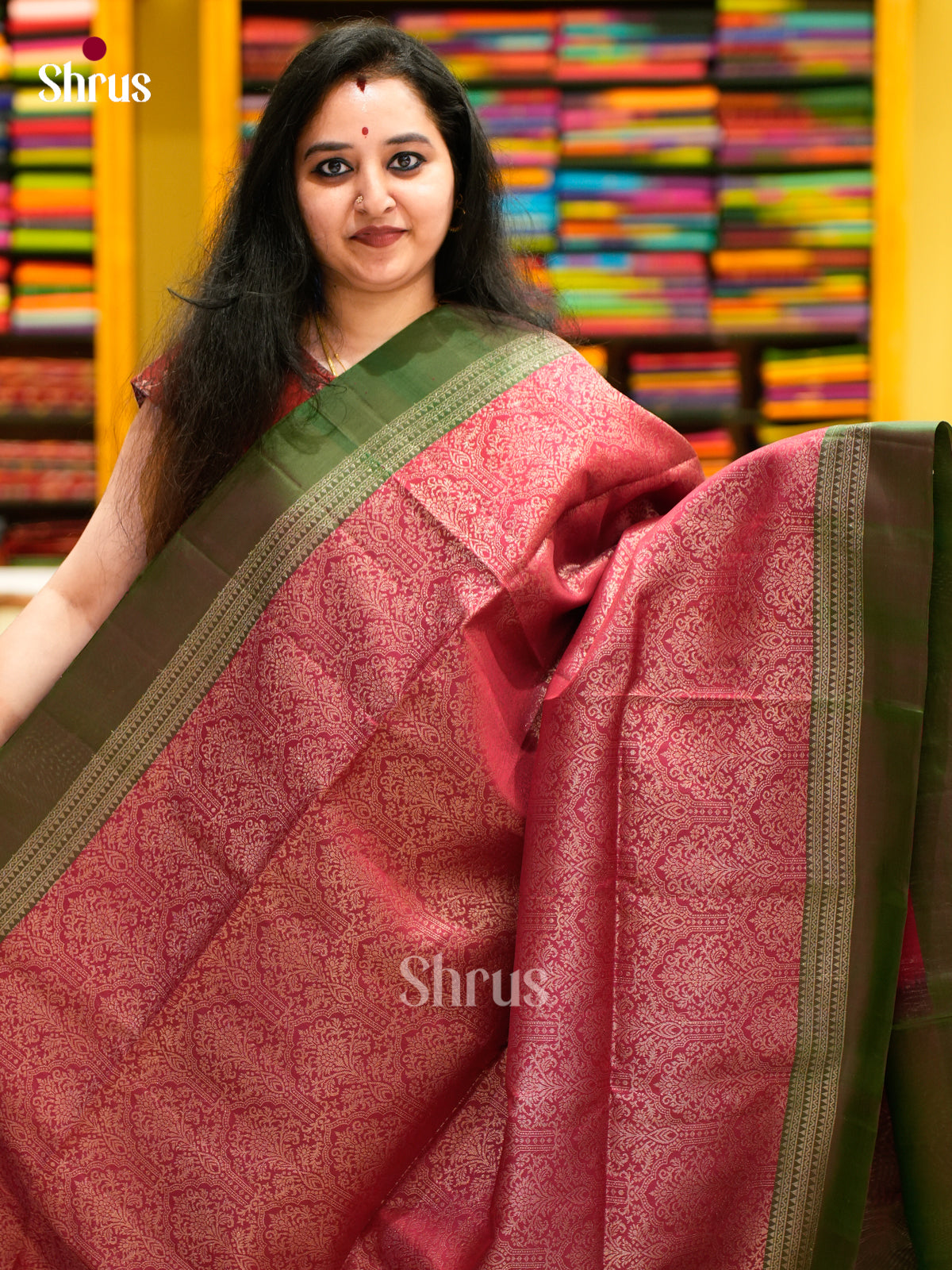 Soft Silk Saree - EES11009 - Shop on Shrus.com