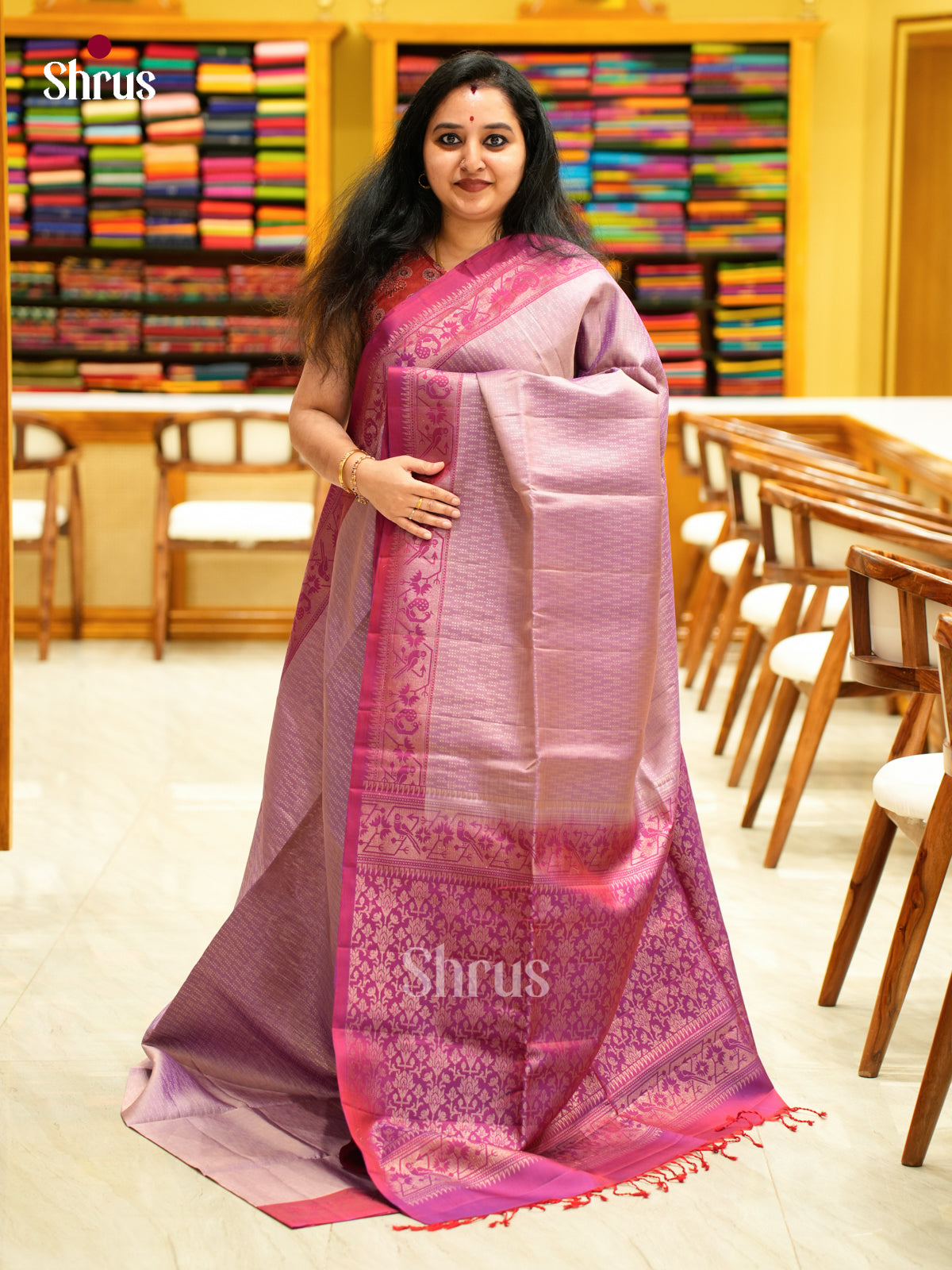 Soft Silk Saree - EES11012 - Shop on Shrus.com