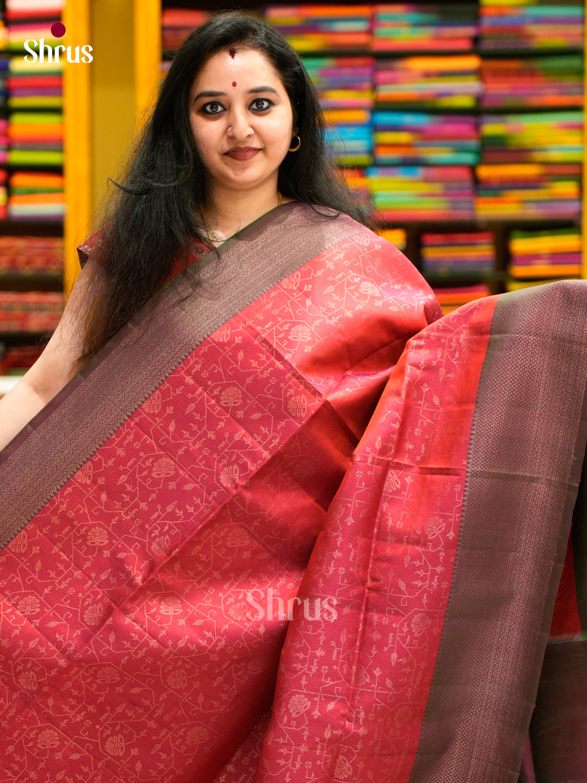 Soft Silk Saree - EES11017 - Shop on Shrus.com