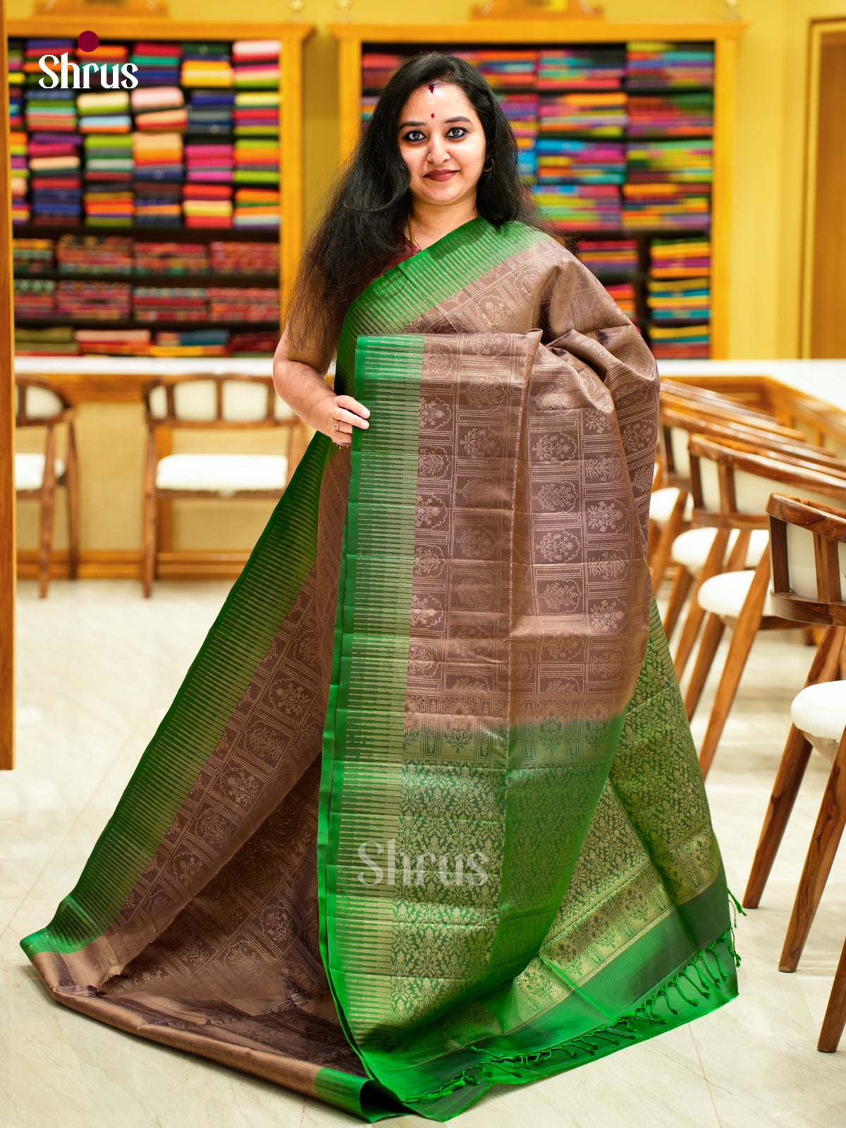 Soft Silk Saree - EES11020 - Shop on Shrus.com