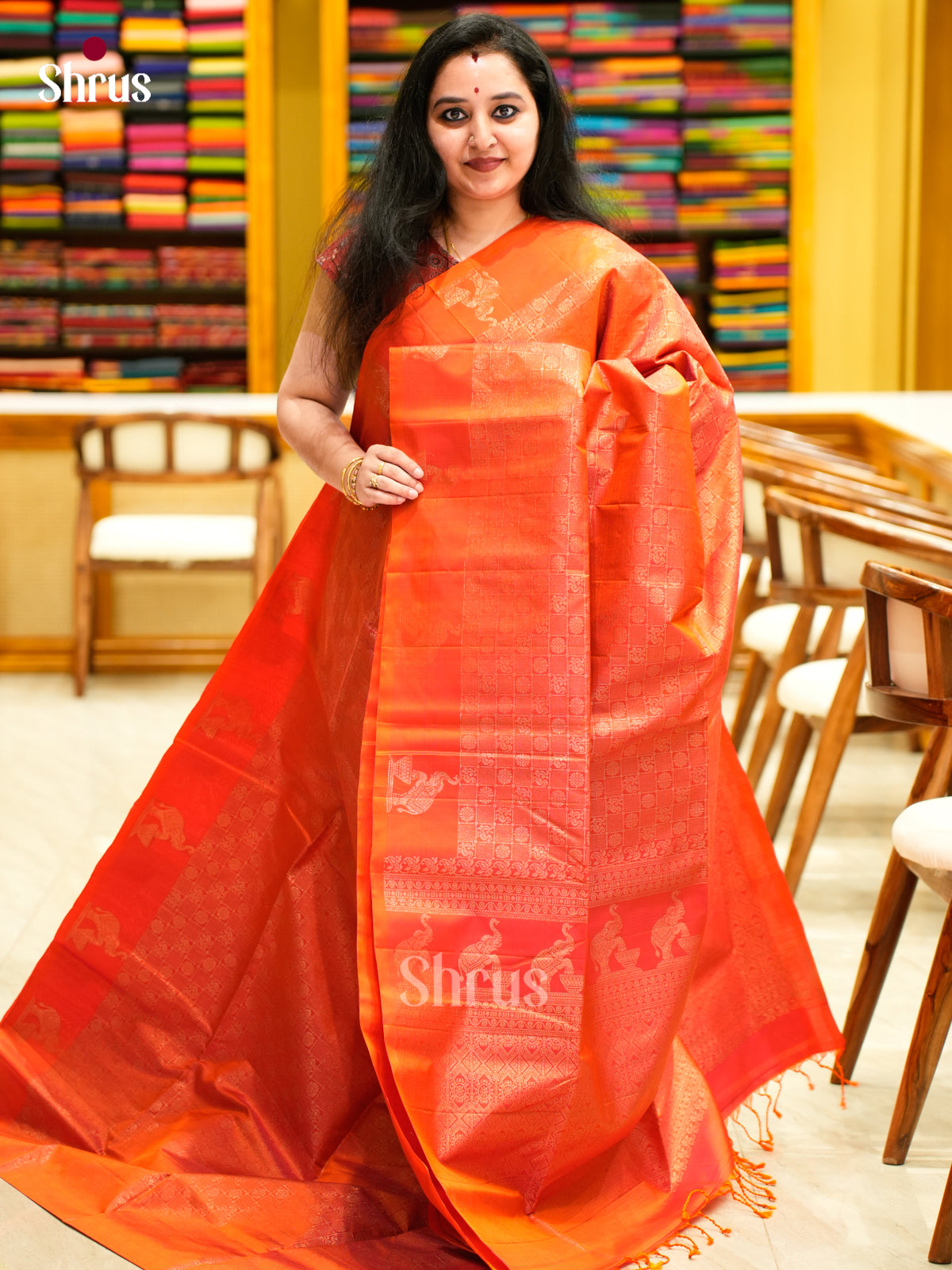 Soft Silk Saree - EES11031 - Shop on Shrus.com