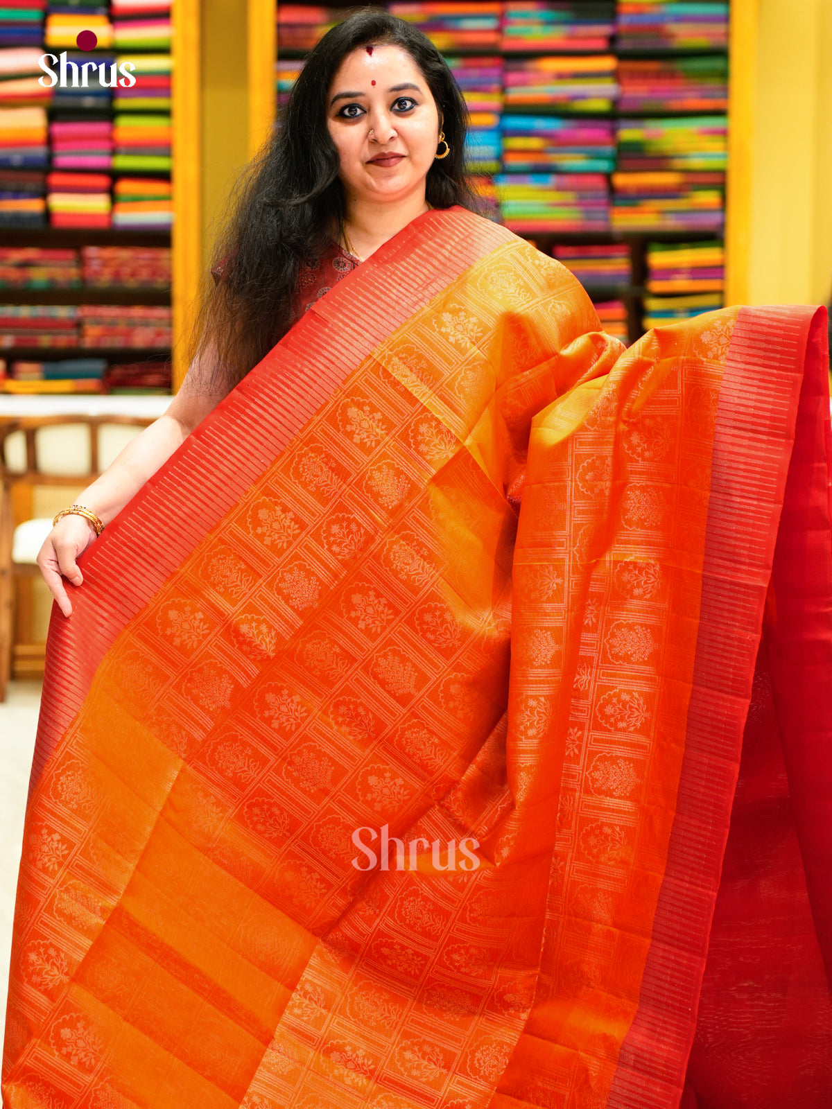 Soft Silk Saree - EES11034 - Shop on Shrus.com