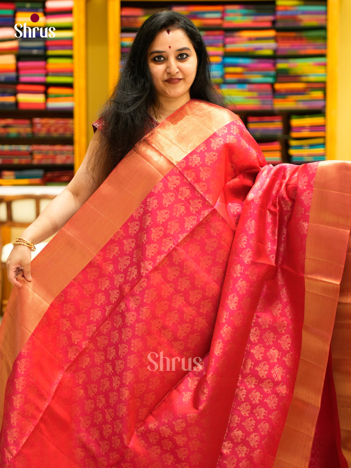 Soft Silk Saree - EES11035 - Shop on Shrus.com