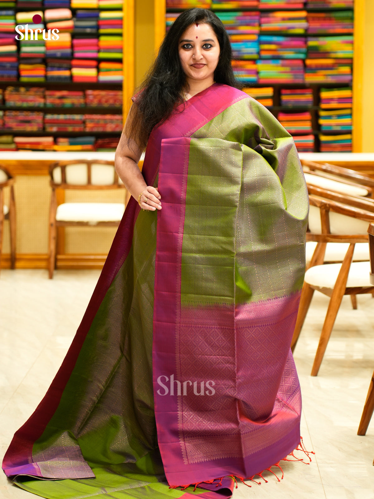 Soft Silk Saree - EES11036 - Shop on Shrus.com