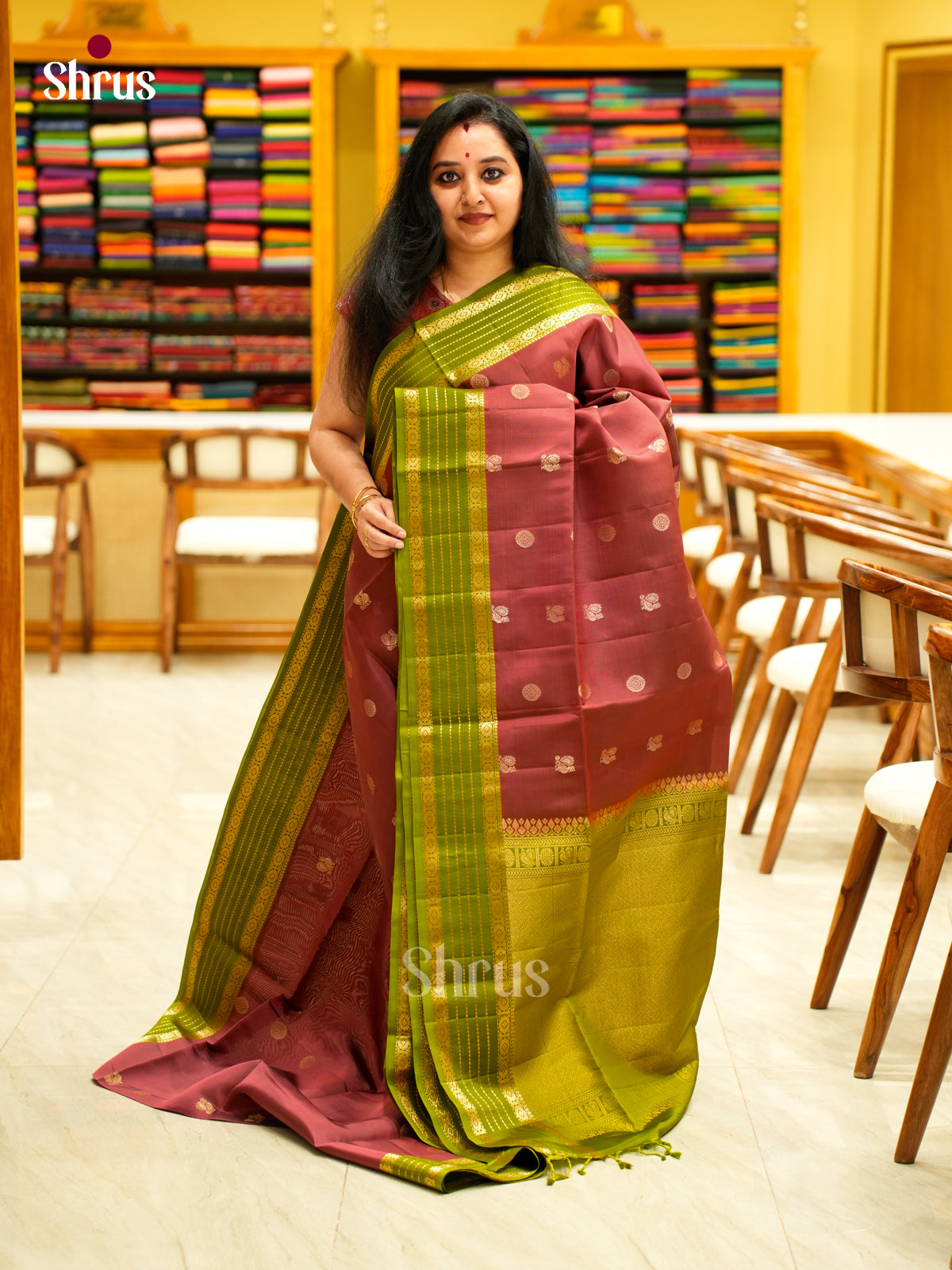 Softsilk-halfpure Saree - EES11108 - Shop on Shrus.com