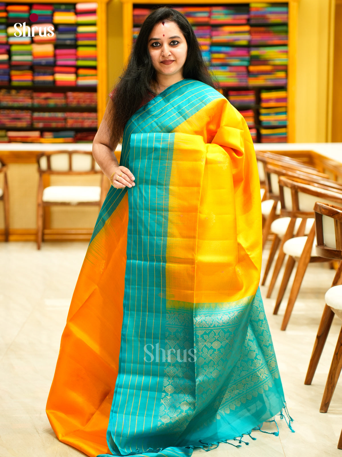 Soft Silk Saree - EES11146 - Shop on Shrus.com