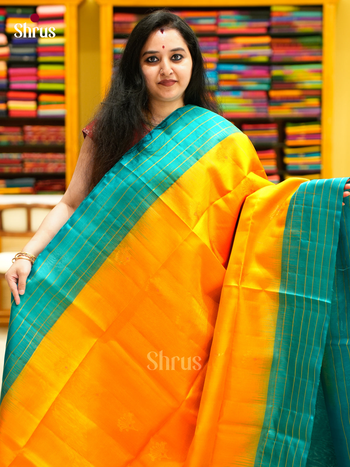 Soft Silk Saree - EES11146 - Shop on Shrus.com