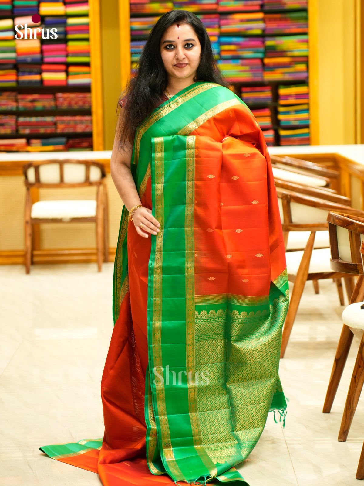 Soft Silk Saree - EES11147 - Shop on Shrus.com
