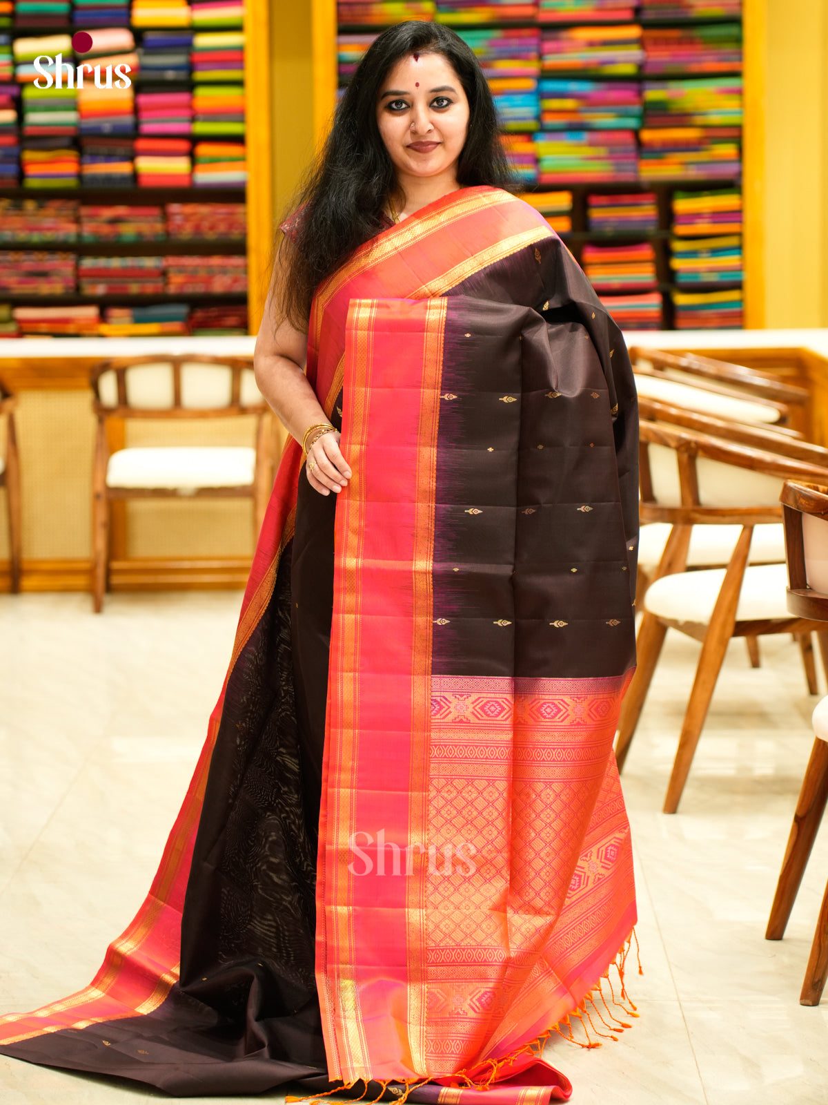 Soft Silk Saree - EES11148 - Shop on Shrus.com