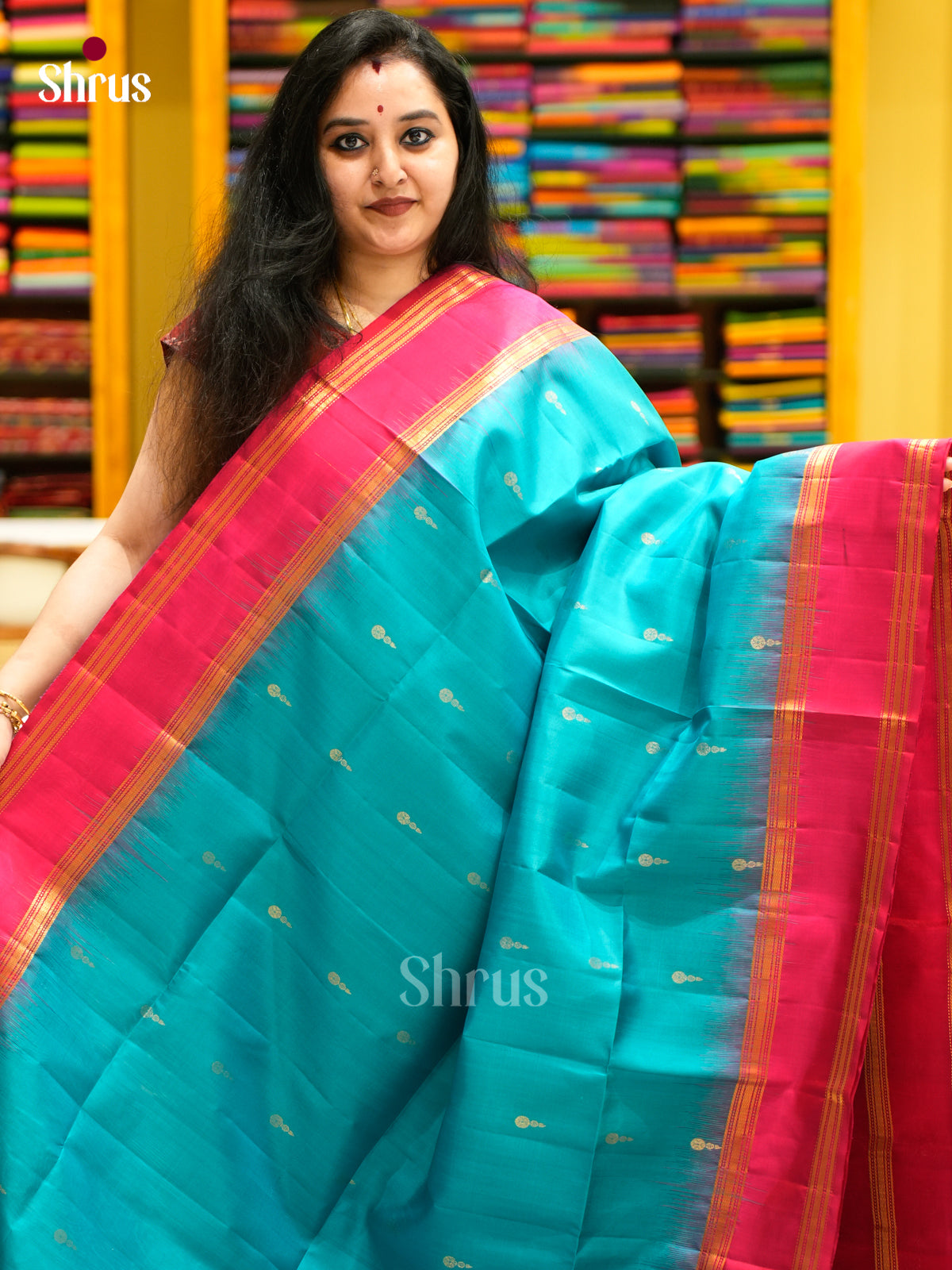 Soft Silk Saree - EES11149 - Shop on Shrus.com