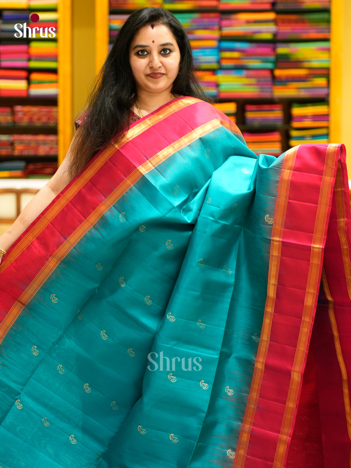Soft Silk Saree - EES11153 - Shop on Shrus.com