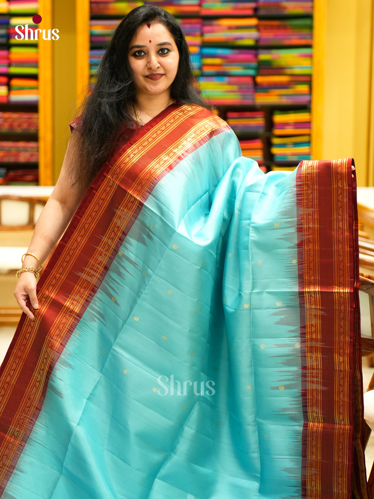 Soft Silk Saree - EES11163 - Shop on Shrus.com