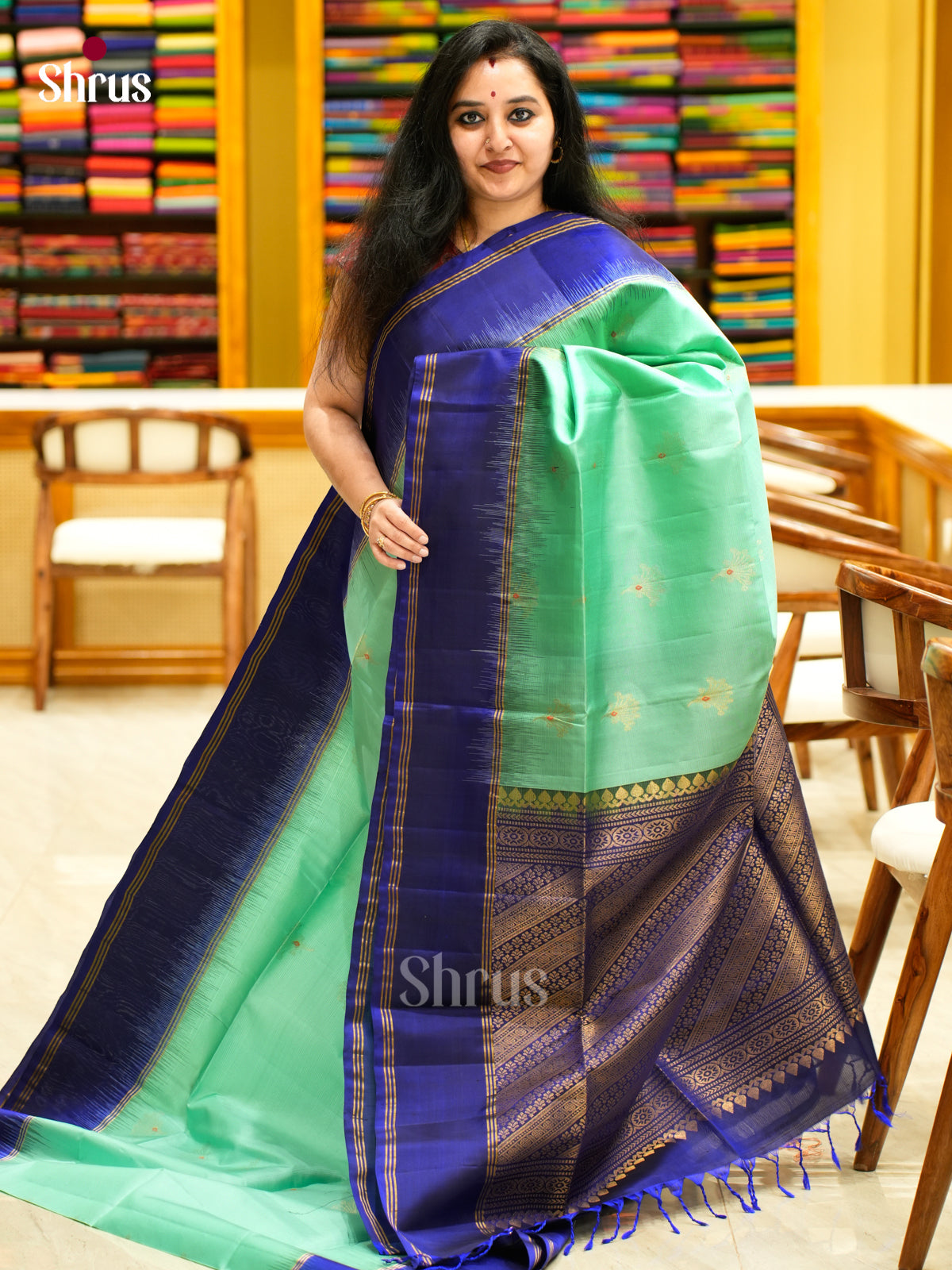 Soft Silk Saree - EES11167 - Shop on Shrus.com