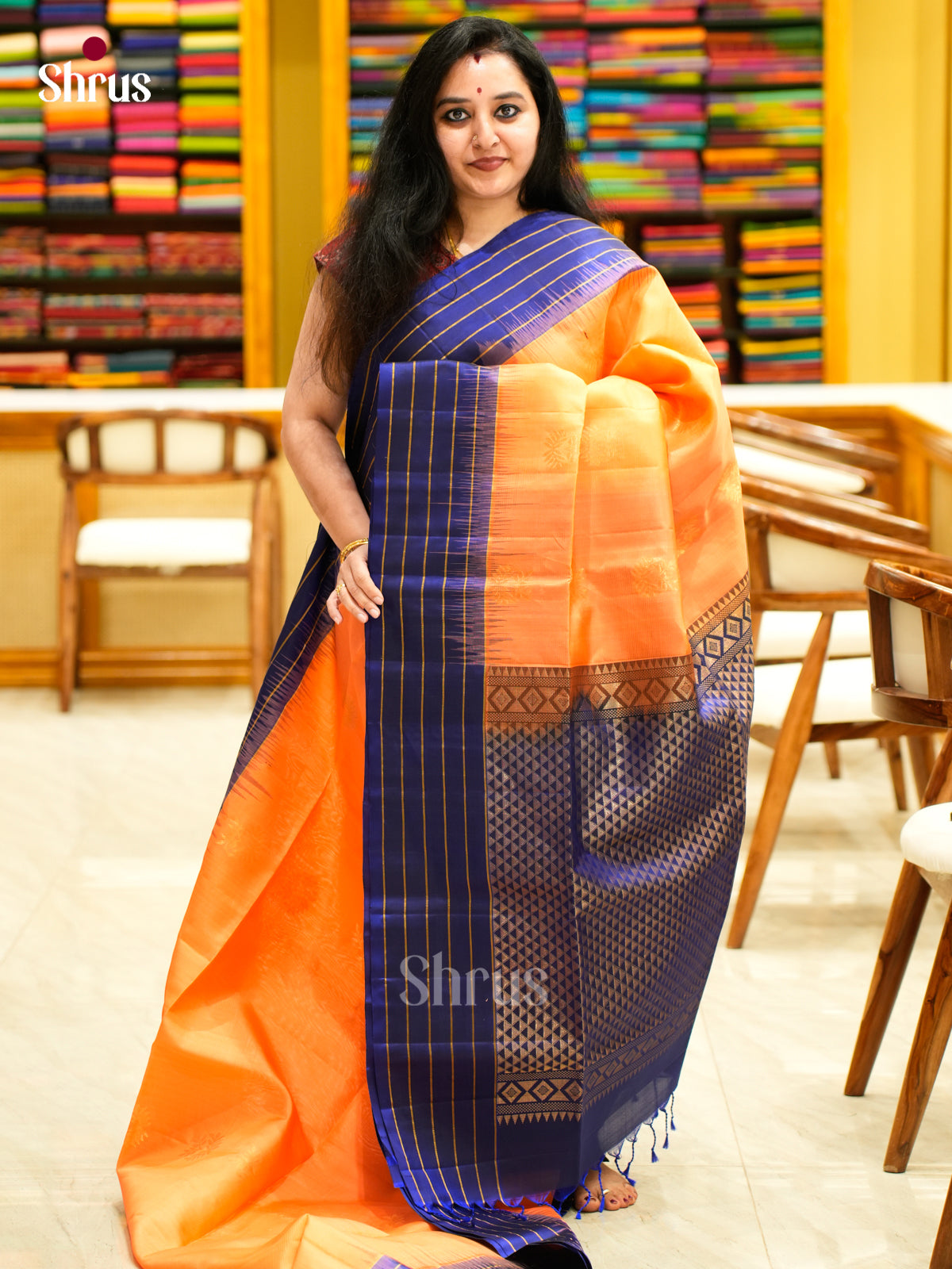 Soft Silk Saree - EES11169 - Shop on Shrus.com
