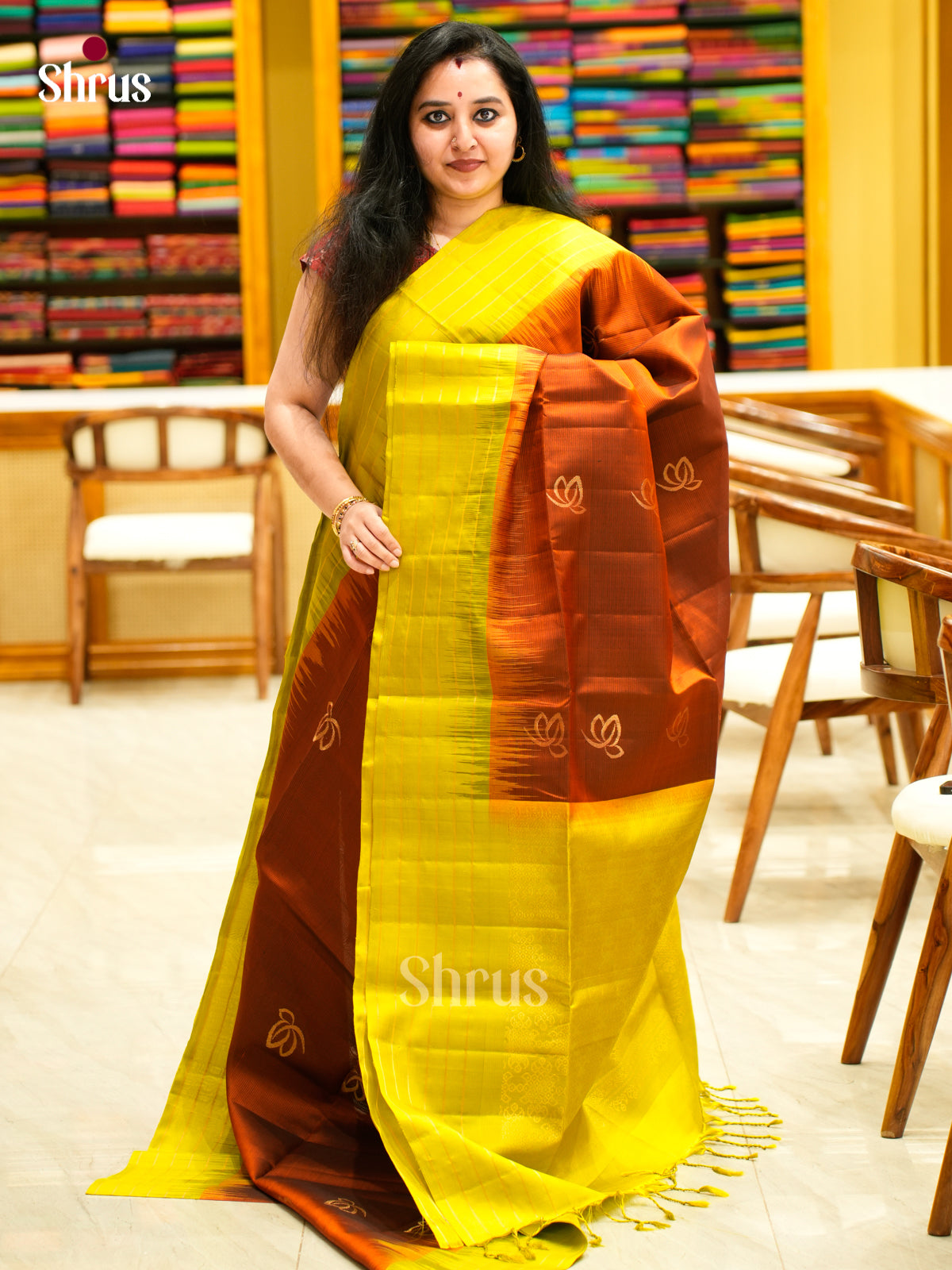 Soft Silk Saree - EES11175 - Shop on Shrus.com