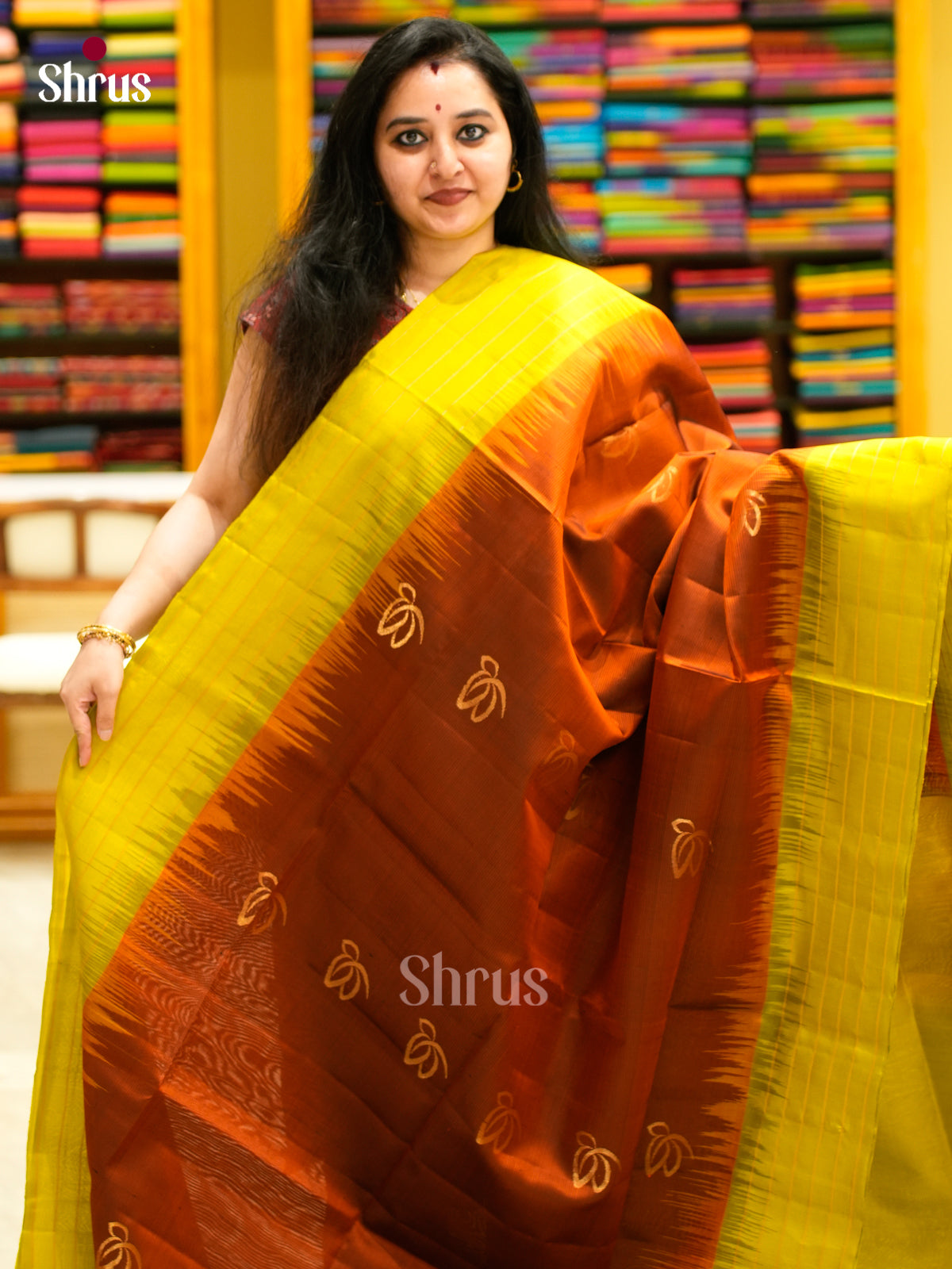 Soft Silk Saree - EES11175 - Shop on Shrus.com