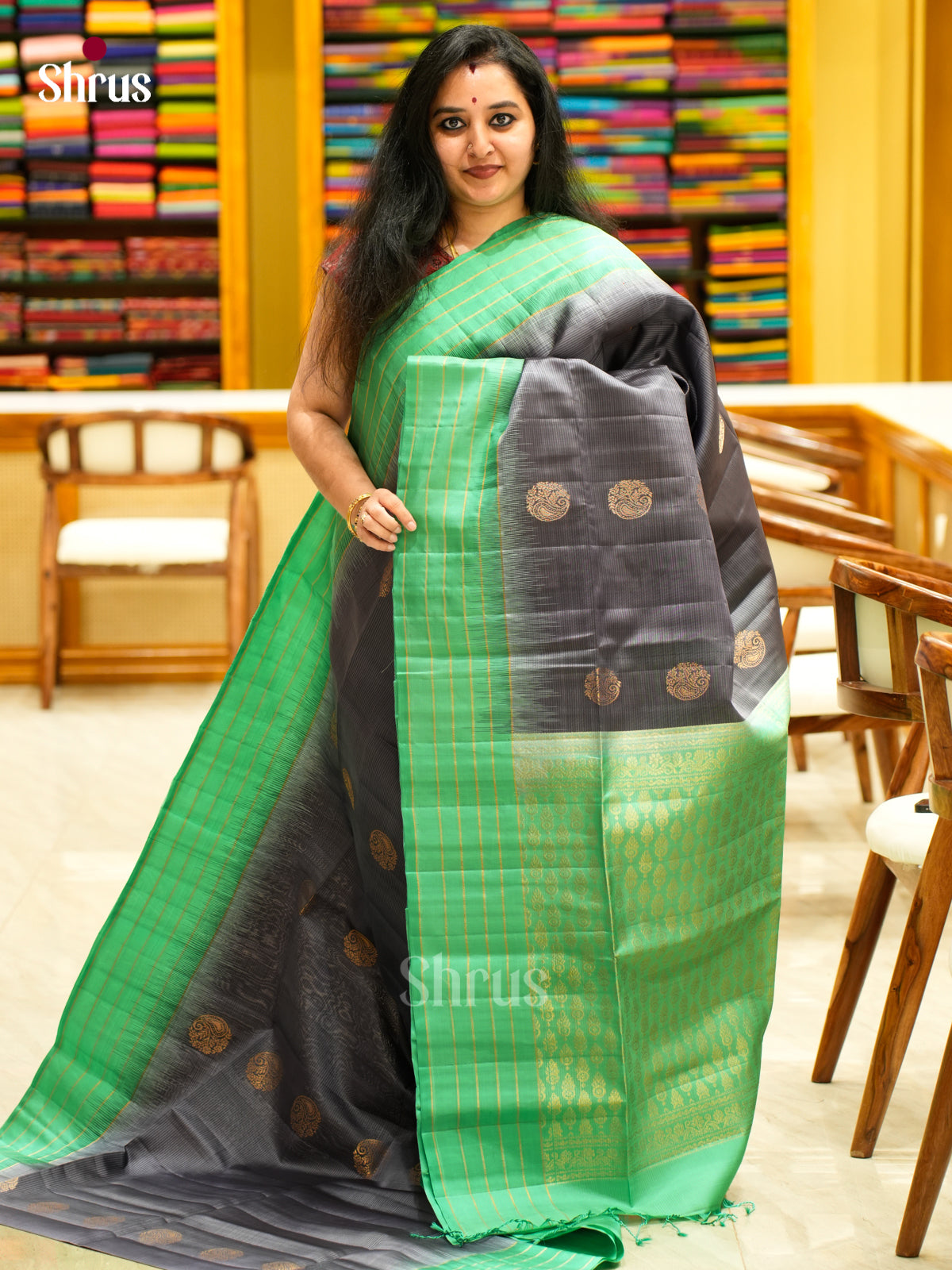 Soft Silk Saree - EES11182 - Shop on Shrus.com