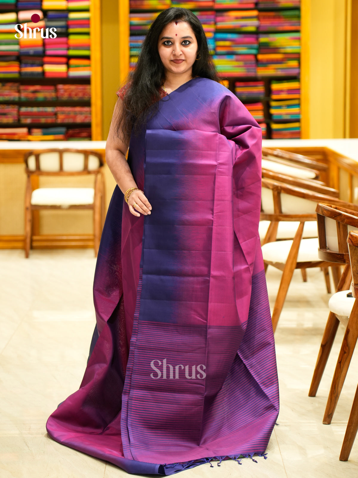 Soft Silk Saree - EES11199 - Shop on Shrus.com