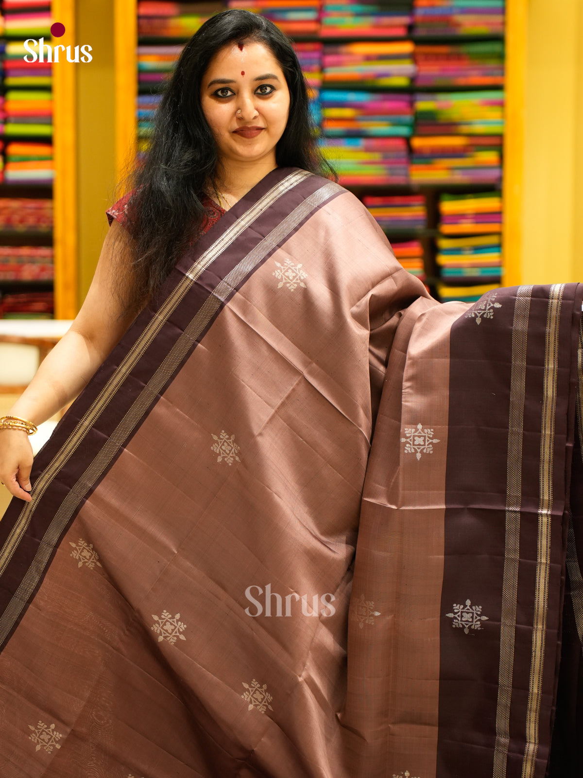 Soft Silk Saree - EES11208 - Shop on Shrus.com