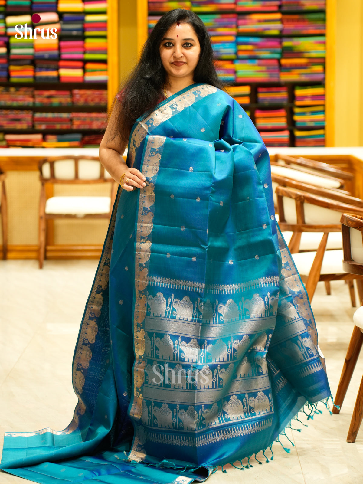 Soft Silk Saree - EES11215 - Shop on Shrus.com