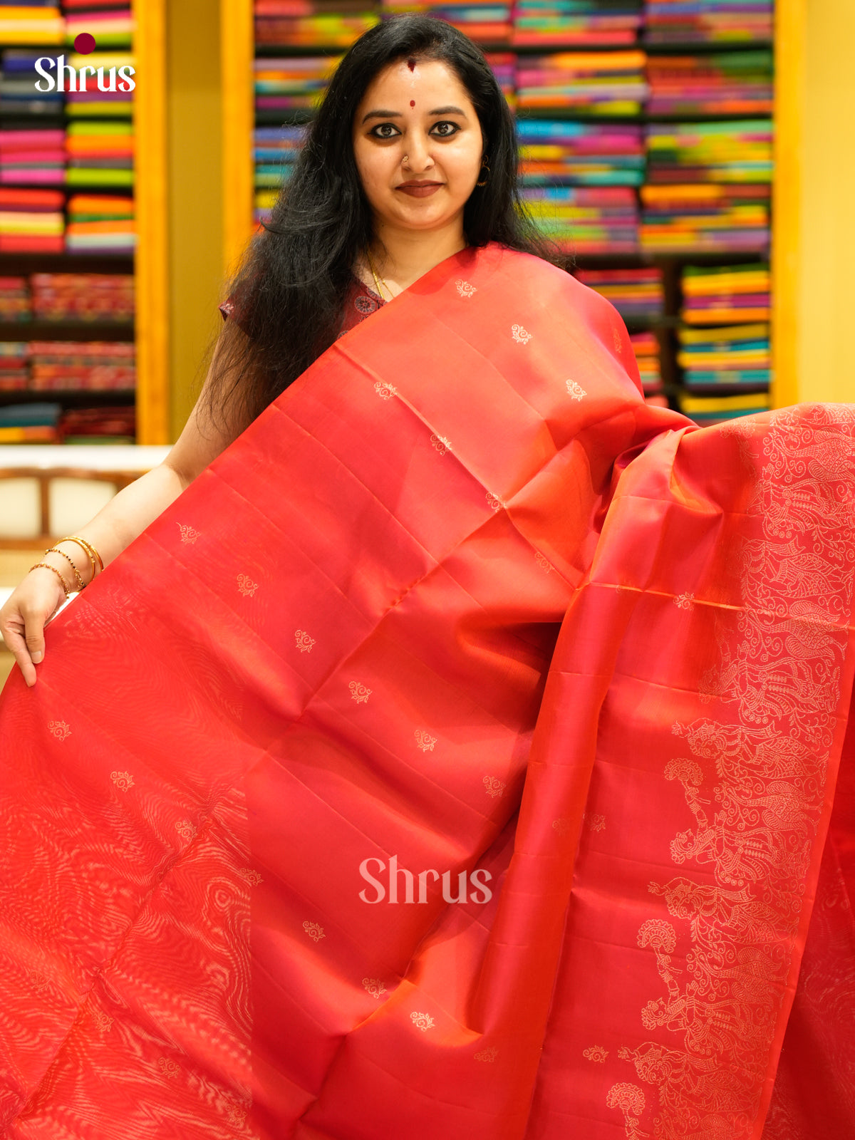 Soft Silk Saree - EES11231 - Shop on Shrus.com