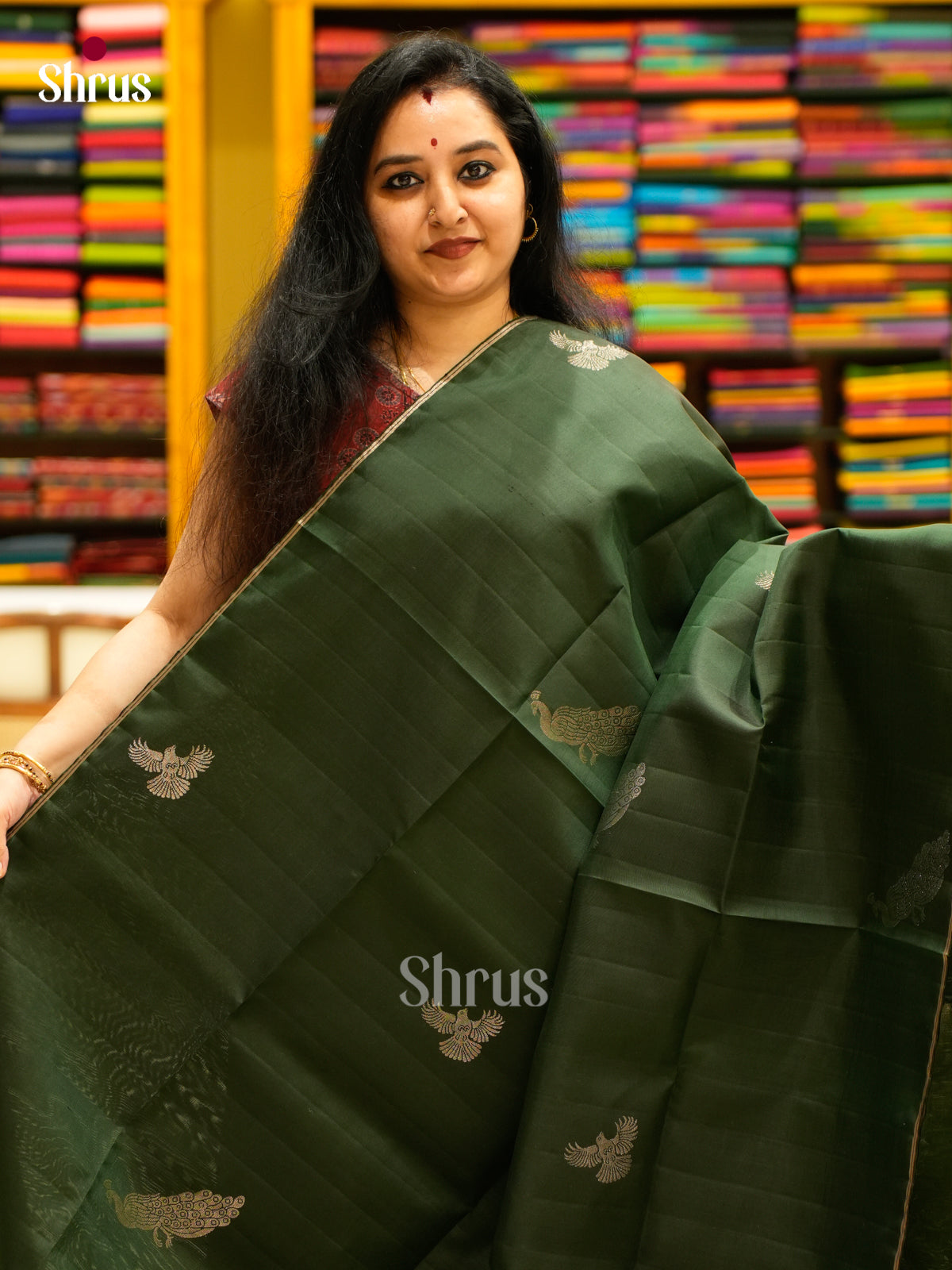 Soft Silk Saree - EES11236 - Shop on Shrus.com