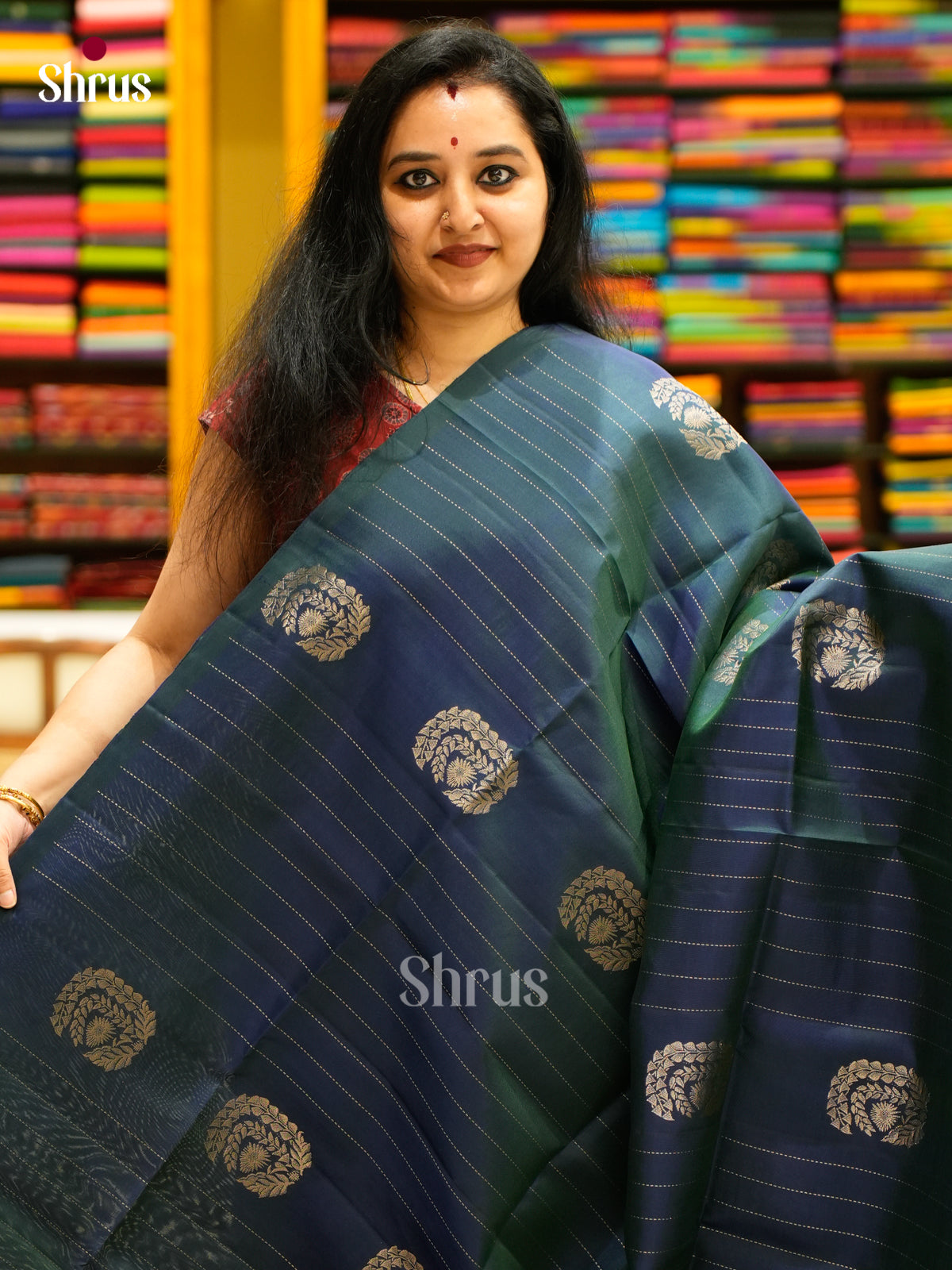 Soft Silk Saree - EES11237 - Shop on Shrus.com