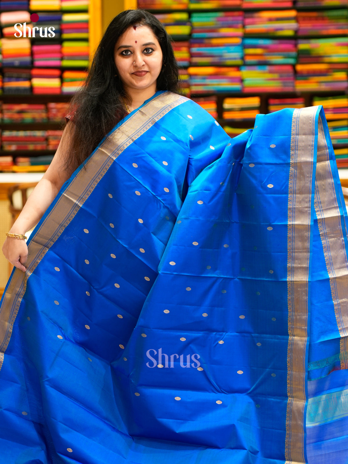Kanchipuram silk Saree - EES11260 - Shop on Shrus.com