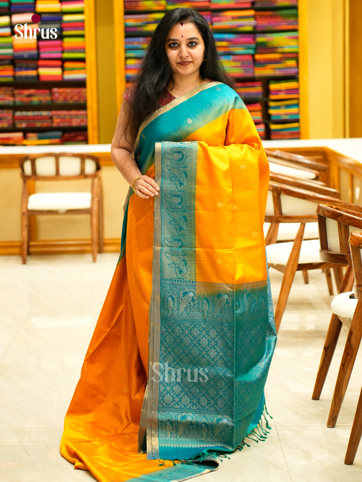 Soft Silk Saree - EES11311 - Shop on Shrus.com