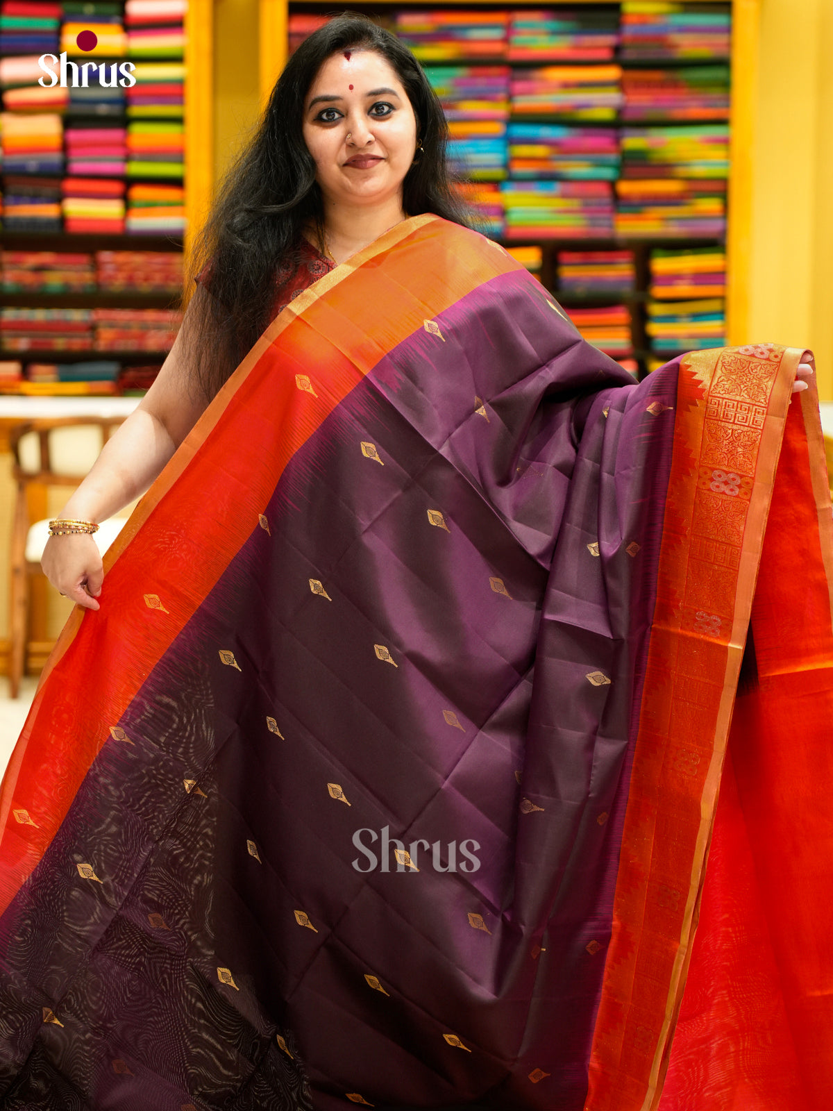 Soft Silk Saree - EES11312 - Shop on Shrus.com