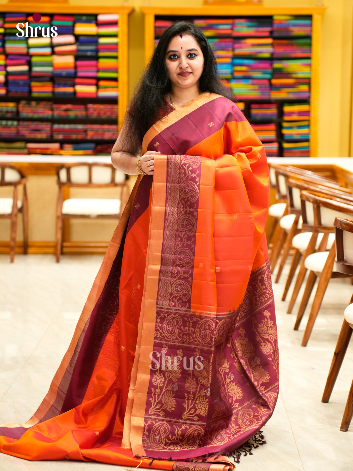 Soft Silk Saree - EES11315 - Shop on Shrus.com