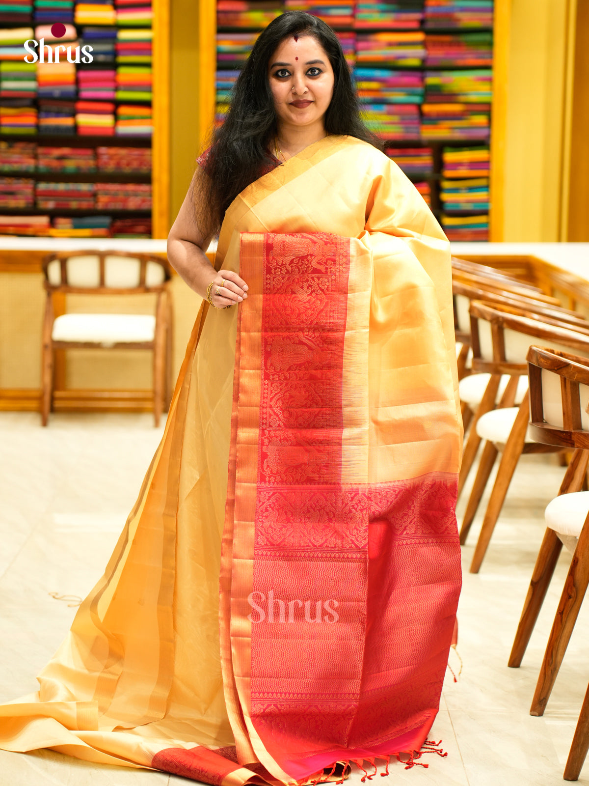 Soft Silk Saree - EES11317 - Shop on Shrus.com
