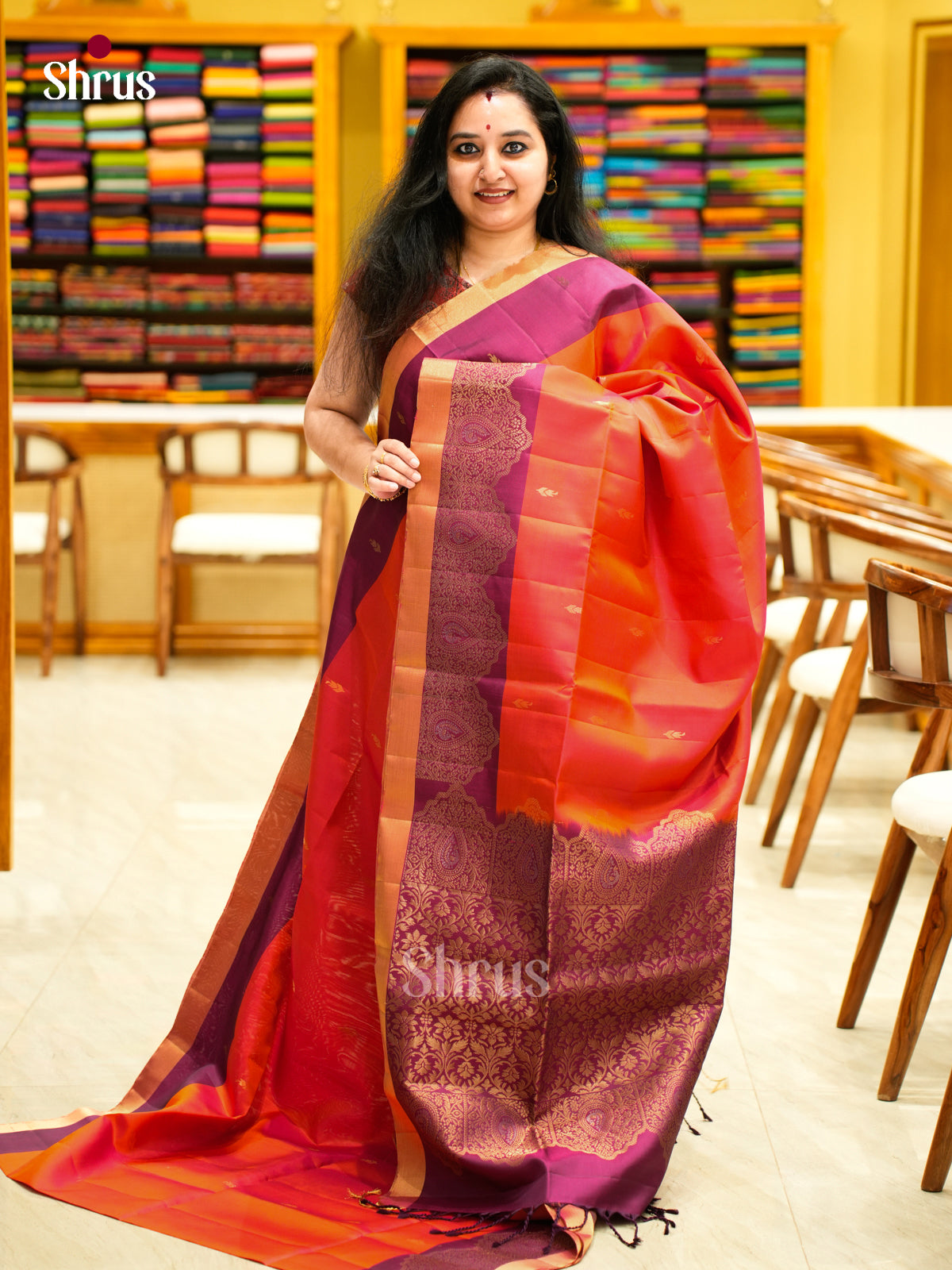 Soft Silk Saree - EES11319 - Shop on Shrus.com