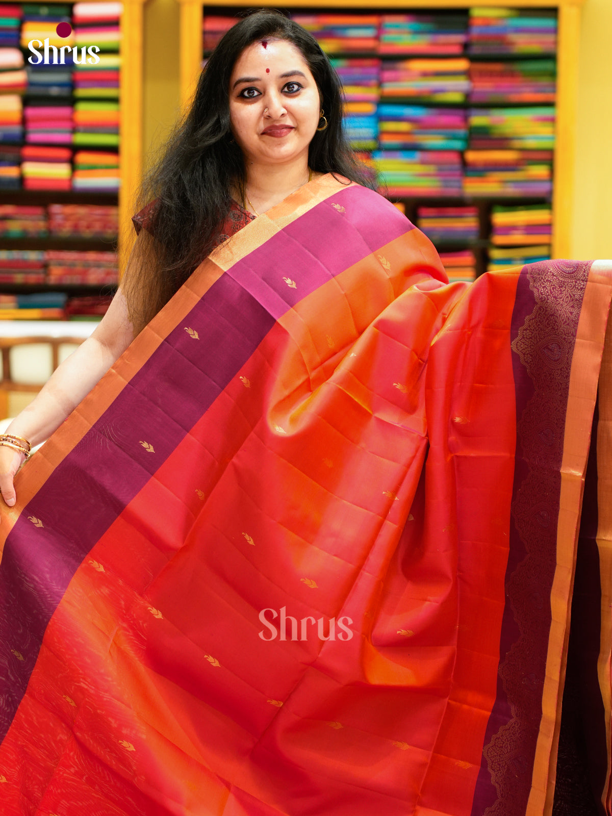 Soft Silk Saree - EES11319 - Shop on Shrus.com