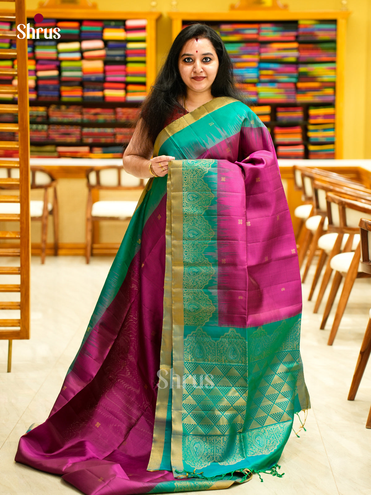 Soft Silk Saree - EES11321 - Shop on Shrus.com