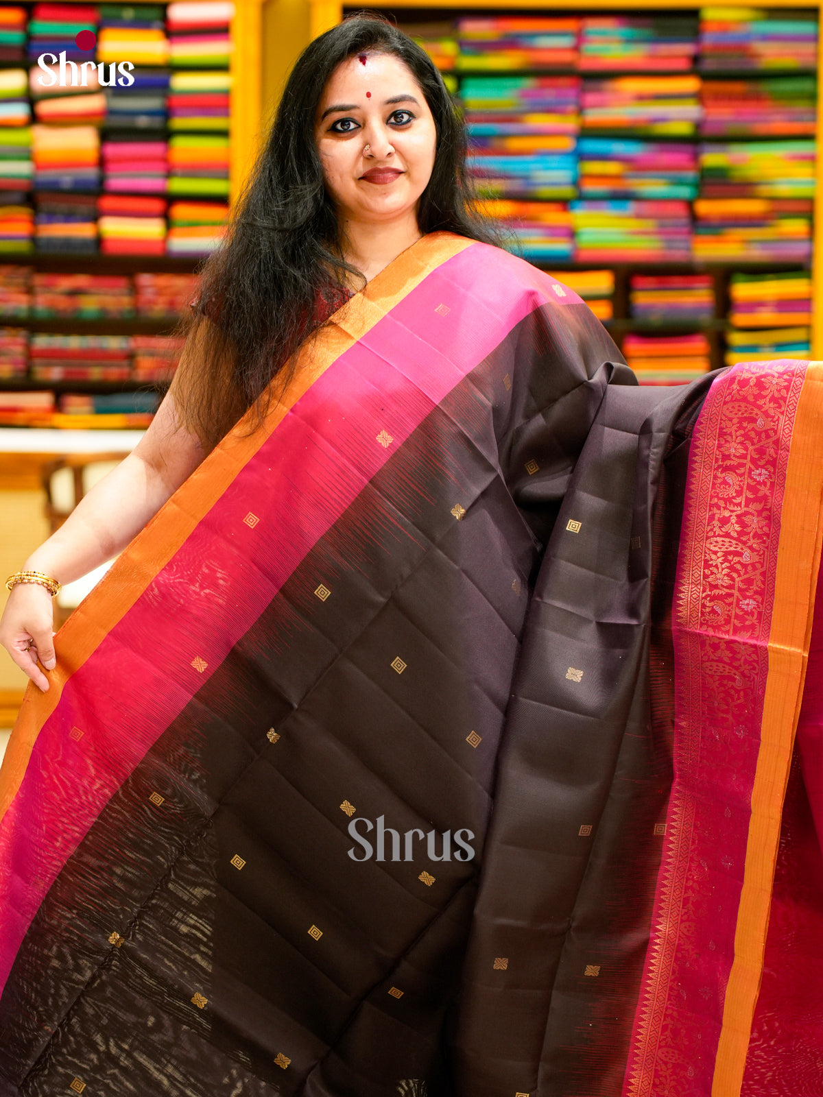 Soft Silk Saree - EES11322 - Shop on Shrus.com