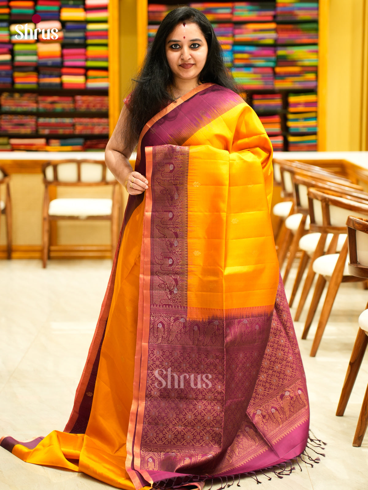 Soft Silk Saree - EES11325 - Shop on Shrus.com